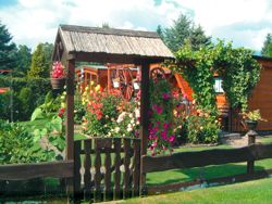 Mobilheim im Kleingarten